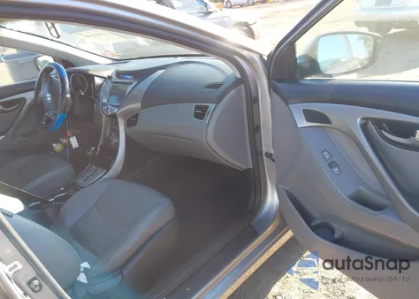 2013 Hyundai Elantra Limited from USA, damaged, VIN KMHDH4AE9DU527203